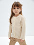 LC Waikiki Crew Neck Long Sleeve Baby Girl Knitwear Cardigan